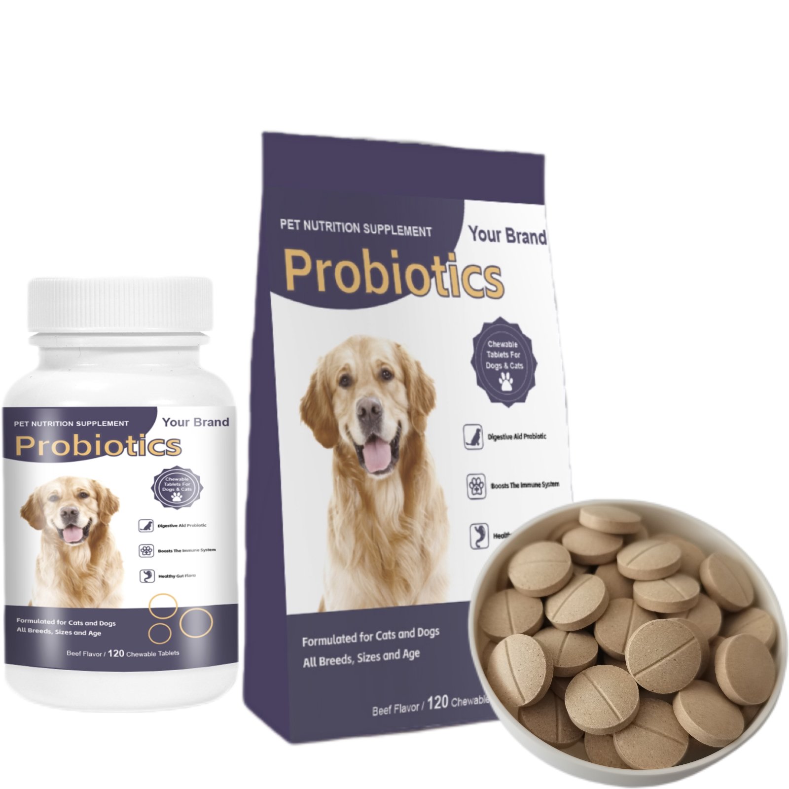 Supports Dog or Cats Digestive and Immune Health