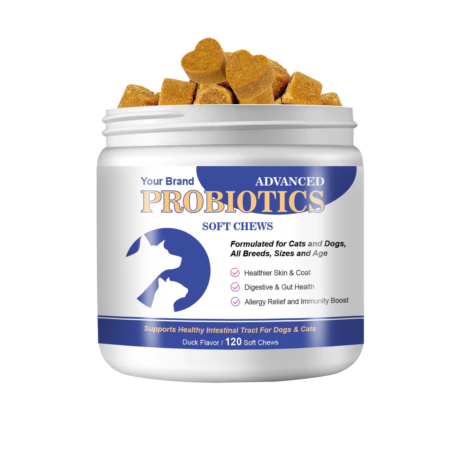 Probiotics Soft Chews Pet Supplement