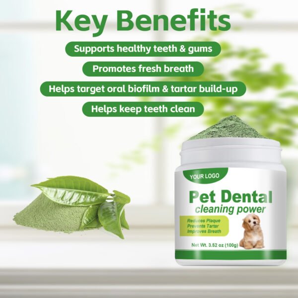 Dog Breath Freshener Dental Powder for dogs