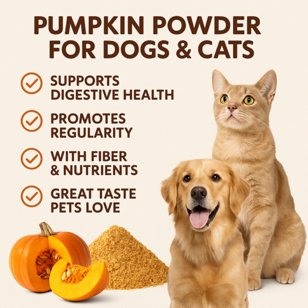 Pumpkin Powder for Dogs & Cats