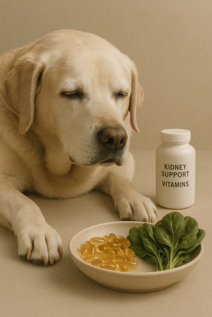 vitamins for dogs with kidney disease