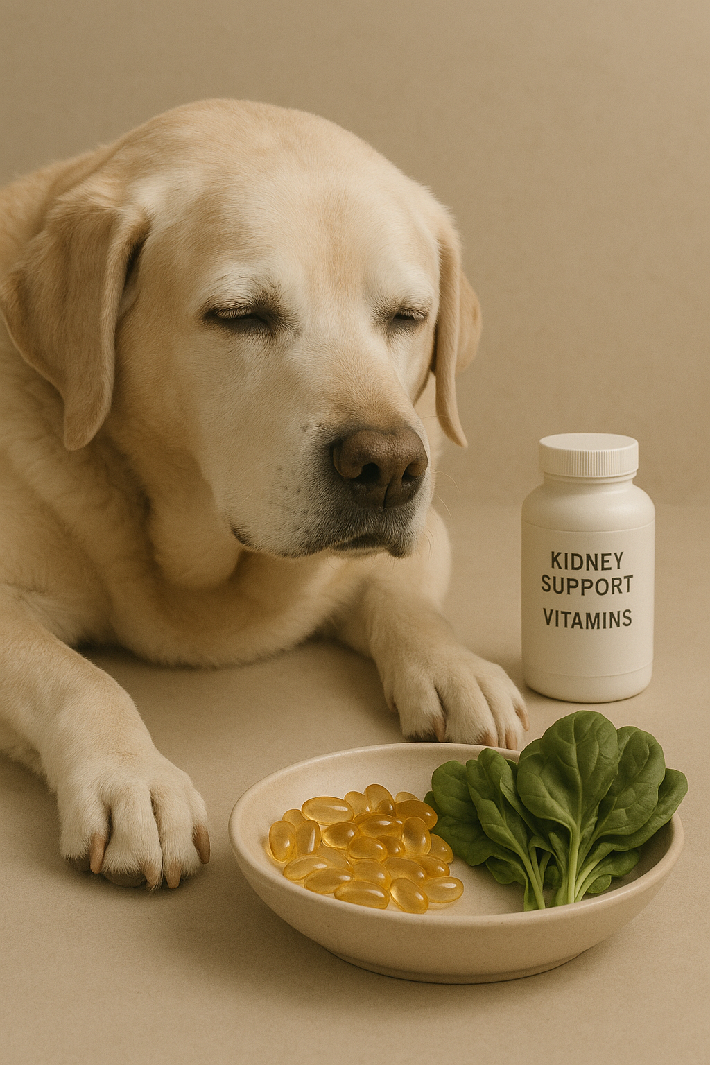 vitamins for dogs with kidney disease