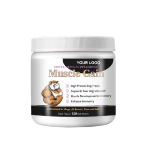 Muscle Gain Soft Chews for Dogs