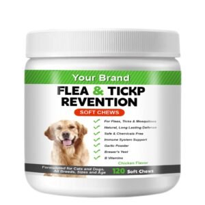 Flea and Tick Prevention Soft Chews for Dogs