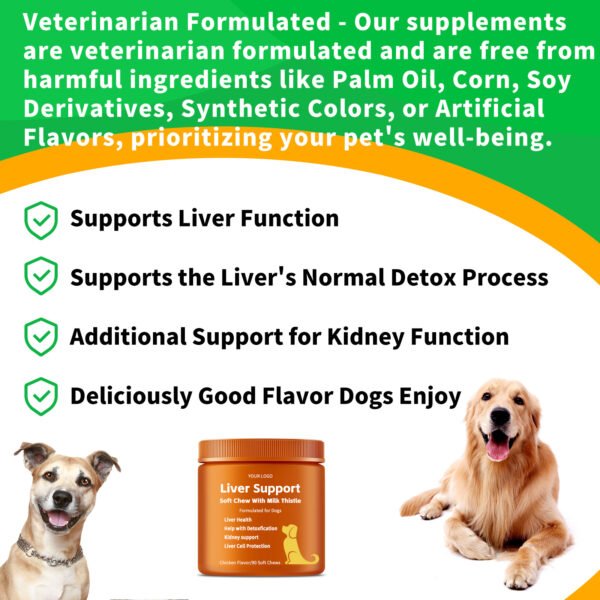 Dog Liver Support Soft chews