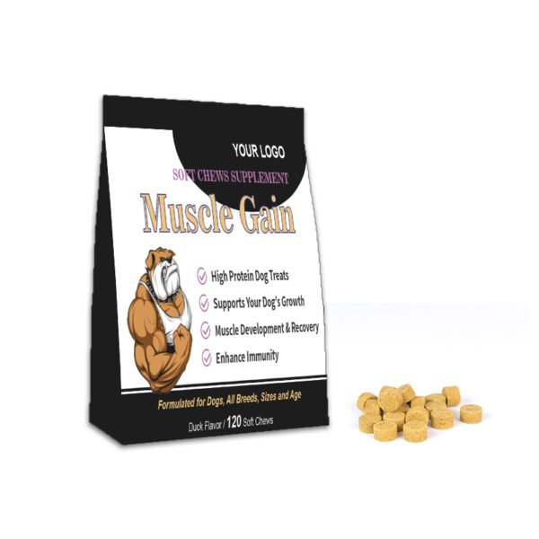 Muscle Gain Soft Chews for Dogs
