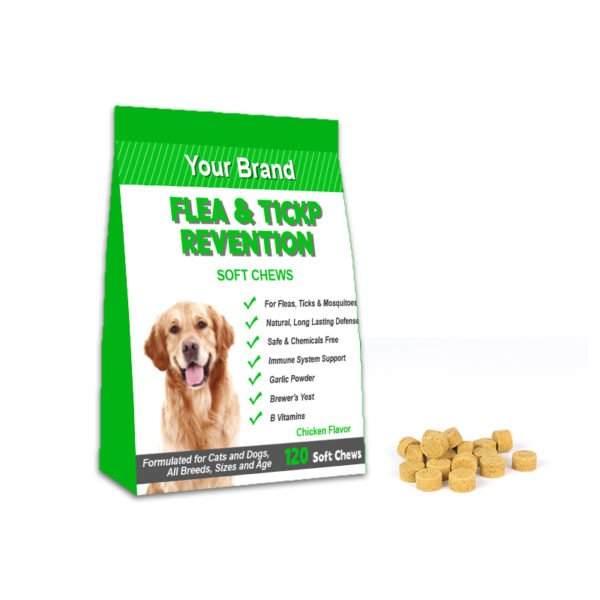 Flea and Tick Prevention Soft Chews for Dogs