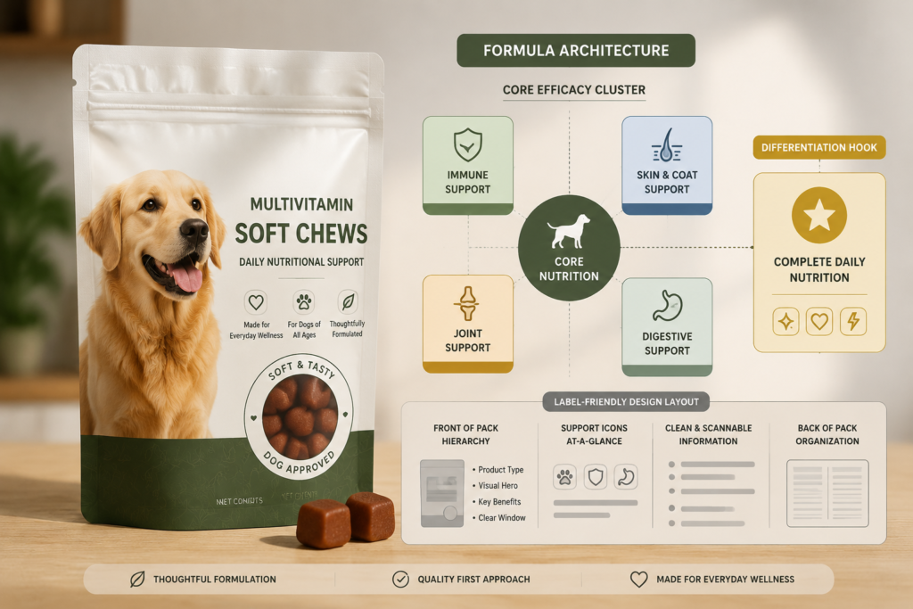 Dog supplement formula